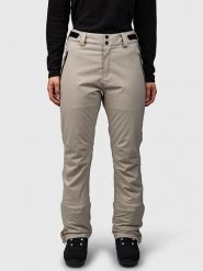 Brunotti Spodnie narciarskie "Bellacarve" w kolorze beżowym rozmiar: XS. Brązowe spodnie dresowe Brunotti, m, bez wzorów, narciarskie. Za 239.99 zł.