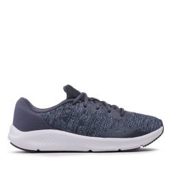 Buty do biegania Under Armour. Niebieskie obuwie sportowe Under Armour, bez zapięcia, do biegania. Za 199.99 zł.