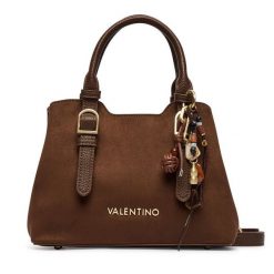 Torebka Valentino. Brązowe torebki klasyczne Valentino, bez wzorów, bez dodatków. Za 619.99 zł.