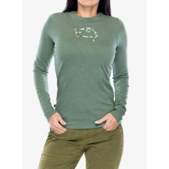 Bluza wspinaczkowa damska E9 Fiona. Zielone bluzy E9, s, bez wzorów, bez kaptura. Za 214.99 zł.