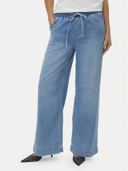 Vero Moda Jeansy Allison 10342870 Niebieski Wide Leg. Niebieskie jeansy Vero Moda, bez wzorów. Za 217.99 zł.