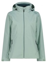 Cmp Kurtka funkcyjna 3w1 w kolorze turkusowym rozmiar: 36. Niebieskie kurtki sportowe CMP, bez wzorów, z materiału, bez kaptura, outdoorowe. Za 241.56 zł.
