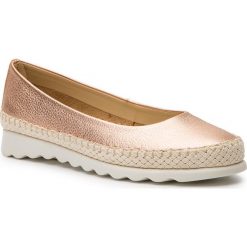 Espadryle THE FLEXX - Chamomil C1028/11 Rose. Czerwone espadryle The Flexx, bez wzorów, z materiału, bez obcasa, na płaskiej podeszwie, bez zapięcia. W wyprzedaży za 189.00 zł.