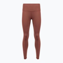Legginsy do jogi damskie JOYINME 7/8 Unity Ease. Brązowe legginsy Joy in me, bez wzorów, na jogę i pilates. Za 179.99 zł.