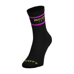 Skarpety SCOTT Retro Casual Crew 3. Czarne skarpety Scott, bez wzorów, z bawełny. Za 83.99 zł.