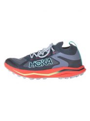HOKA ONE ONE Buty "Zinal 2" w kolorze antracytowo-czerwonym do biegania rozmiar: 44. Czarne obuwie sportowe Hoka One One, z materiału, bez zapięcia, do biegania. Za 462.29 zł.