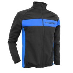 Wodoodporna kurtka Gist Inside Hiver. Czarne kurtki sportowe GIST, na zimę, bez wzorów, z materiału, bez kaptura, rowerowe. Za 413.57 zł.