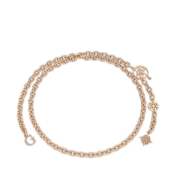 Pasek Guess. Żółte paski Guess, z aplikacjami. Za 284.99 zł.