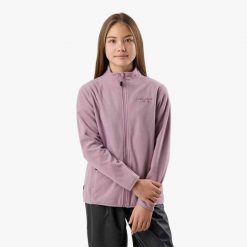 Bluza Polarowa Rozpinana Hiking Junior Swedemount Tromsö. Fioletowe bluzy SWEDEMOUNT, na zimę, bez wzorów, z polaru, bez kaptura. Za 149.99 zł.