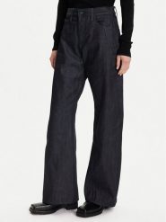 G-Star Raw Jeansy Contor 3D D27690-D315 Granatowy Wide Leg. Niebieskie jeansy G-Star, bez wzorów. Za 327.99 zł.