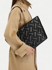 MEXX Torebka CEO-MEXX-L-006-10 Czarny. Czarne shopper Mexx, bez wzorów, ze skóry, bez dodatków. Za 229.99 zł.