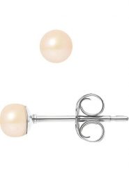 Pearline Kolczyki-wkrętki z perłami w kolorze jasnoróżowym rozmiar: onesize. Różowe kolczyki Pearline, z perłą, srebrne. Za 120.95 zł.