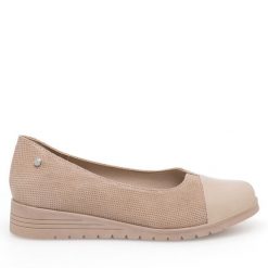 Baleriny Go Soft. Brązowe baleriny GO SOFT, bez wzorów, bez obcasa. Za 179.99 zł.