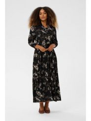 Cream Sukienka w kolorze czarnym rozmiar: S/M. Czarne sukienki Cream, m, bez wzorów, z wiskozy, bez kołnierzyka, bez ramiączek, maxi. Za 152.99 zł.