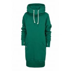 Bluza sportowa z kapturem damska DEEP TRIP Luzak. Zielone bluzy DEEP TRIP, l, bez wzorów, z bawełny, z kapturem. Za 369.00 zł.