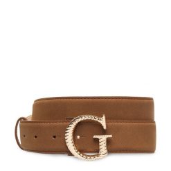 Pasek Guess. Brązowe paski Guess, z aplikacjami. Za 234.99 zł.