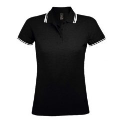 Damska Koszulka Polo Pasadena. Białe koszulki polo SOL'S, s, bez wzorów, bez kołnierzyka, bez ramiączek. Za 106.99 zł.