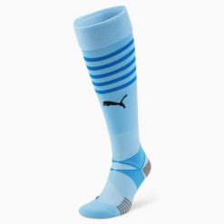 Skarpety piłkarskie unisex Puma TEAMFINAL niebieskie 70531318 rozmiar 43-46. Niebieskie skarpety Puma, bez wzorów. Za 92.88 zł.