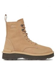 Sorel Trzewiki Hi-Line™ Lace NL4879-262 Brązowy. Brązowe botki Sorel, bez wzorów, ze skóry, bez obcasa, na płaskiej podeszwie, bez zapięcia. Za 739.99 zł.