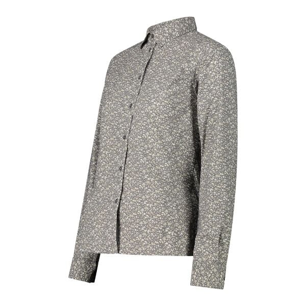 Koszula damska turystyczne CMP 34S6156. Szare koszule CMP, l, bez wzorów, ze skóry, sportowe, bez kołnierzyka, bez ramiączek. Za 239.00 zł.