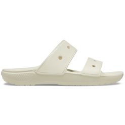 Japonki Crocs Classic, Dla obu płci. Brązowe klapki Crocs, bez wzorów, z materiału, bez obcasa. Za 118.99 zł.