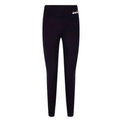 Legginsy damskie DIADORA L.LEGGINGS SPOTLIGHT. Czarne legginsy Diadora, l, bez wzorów. Za 54.99 zł.