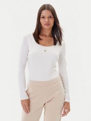 Guess Body V4YP07 J1314 Écru Slim Fit. Body Guess, l, z aplikacjami, z bawełny. Za 179.99 zł.