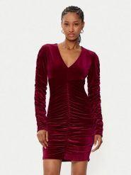 Guess Sukienka koktajlowa W5RK30 KCM62 Czerwony Bodycon Fit. Czerwone sukienki Guess, l, z aplikacjami, z syntetyku, wizytowe, bez kołnierzyka, bez ramiączek, bodycon. Za 459.99 zł.