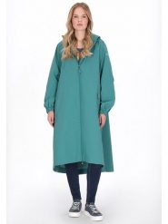 Schmuddelwedda Płaszcz przeciwdeszczowy w kolorze turkusowym rozmiar: XXL. Niebieskie płaszcze Schmuddelwedda, xxl, bez wzorów, bez kaptura. Za 295.99 zł.