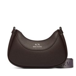 Torebka Armani Exchange. Brązowe torebki klasyczne Armani Exchange, bez wzorów, bez dodatków. Za 539.99 zł.