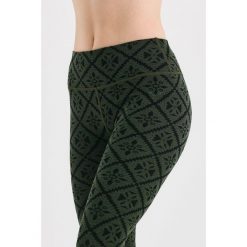 Legginsy termoaktywne damskie 100% Merino (230 g/m²) Woolona Venus. Zielone legginsy WOOLONA, m, bez wzorów, z wełny. Za 390.00 zł.