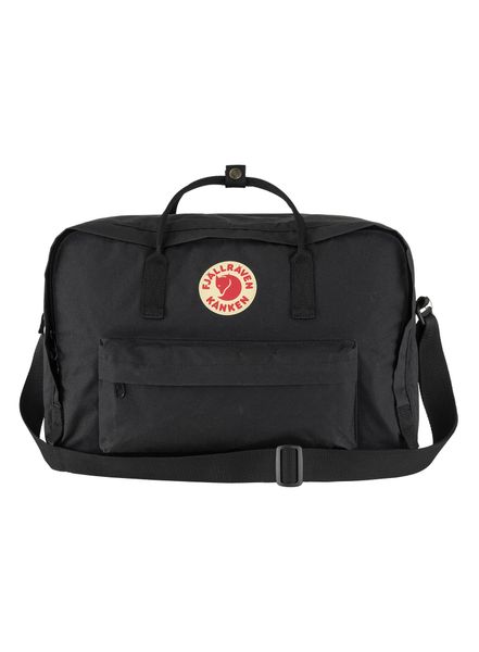 Torba miejska Fjallraven Kanken Weekender - black. Czarne torby na laptopa Fjällräven, bez wzorów, z materiału. Za 758.99 zł.