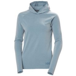 Bluza damska Helly Hansen Tyri. Niebieskie bluzy Helly Hansen, uniwersalny, bez wzorów, bez kaptura. Za 423.50 zł.
