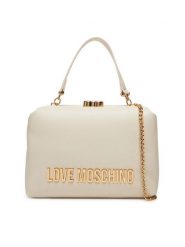 LOVE MOSCHINO Torebka JC4096PP1NLM0110 Écru. Torebki klasyczne Love Moschino, bez wzorów, ze skóry, bez dodatków. Za 1,099.00 zł.