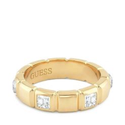 Pierścionek Guess. Żółte pierścionki Guess, złote. Za 189.99 zł.