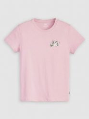 Levi's Koszulka w kolorze jasnoróżowym rozmiar: S. Różowe bluzki Levi's®, s, bez wzorów, z bawełny, bez kołnierzyka, bez ramiączek. Za 65.85 zł.