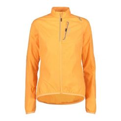 Damska wiatrówka CMP. Żółte kurtki sportowe CMP, bez wzorów, z softshellu, bez kaptura, trekkingowe. Za 274.00 zł.