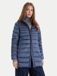 Geox Płaszcz zimowy Jaysen W4625D T3154 F4624 Granatowy Regular Fit. Niebieskie płaszcze Geox, na zimę, bez wzorów, z syntetyku, bez kaptura. Za 1,129.00 zł.