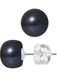 Pearline Kolczyki-wkrętki z perłami w kolorze tahiti rozmiar: onesize. Czarne kolczyki Pearline, z perłą, złote. Za 272.31 zł.