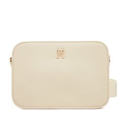 Torebka Tommy Hilfiger. Brązowe listonoszki TOMMY HILFIGER, bez wzorów, bez dodatków. Za 259.99 zł.