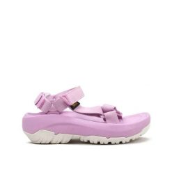Sandały damskie Teva Hurricane XLT2 Ampsole. Czerwone sandały Teva, bez wzorów, z materiału, klasyczne, bez obcasa, bez zapięcia. Za 353.40 zł.