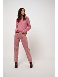 AUTHENTIC CASHMERE Kaszmirowy sweter "Criou" w kolorze szaroróżowym rozmiar: M. Różowe swetry AUTHENTIC CASHMERE, m, bez wzorów, z kaszmiru, bez ramiączek. Za 224.52 zł.