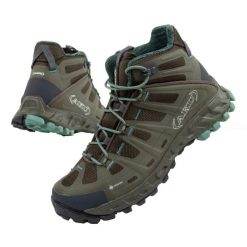 Buty trekkingowe damskie Aku Selvatica Mid Gore-Tex. Zielone trekkingi Aku, z gore-texu, trekkingowe. Za 399.00 zł.