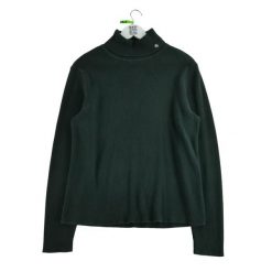 Second life - Kobieta Czarny Sweter z Golfem - Stan bardzo dobry. Czarne golfy RALPH LAUREN, bez wzorów, bez ramiączek. Za 135.32 zł.