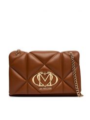 LOVE MOSCHINO Torebka JC4041PP1OLC0200 Brązowy. Brązowe torebki klasyczne Love Moschino, bez wzorów, ze skóry, bez dodatków. Za 1,029.00 zł.