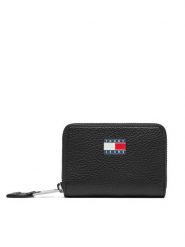 Tommy Jeans Mały Portfel Damski Tjw Must Small Za AW0AW17642 Czarny. Czarne portfele Tommy Jeans, bez wzorów, z jeansu. Za 239.99 zł.
