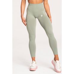 Legginsy fitness damskie Gym Glamour basic. Zielone legginsy GYM GLAMOUR, s, bez wzorów. Za 179.99 zł.