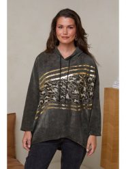 Curvy Lady Bluza w kolorze khaki rozmiar: 44/46. Brązowe bluzy Curvy Lady, bez wzorów, z kapturem. Za 127.35 zł.