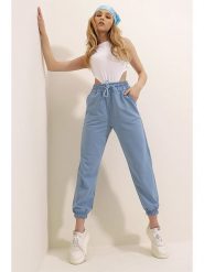 Trend Alacati Spodnie dresowe w kolorze błękitnym rozmiar: L. Niebieskie spodnie dresowe Trend Alacati, l, bez wzorów, z bawełny. Za 65.23 zł.