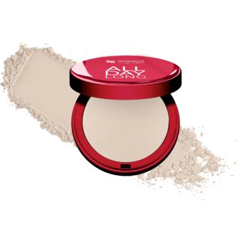 AA WINGS OF COLOR, All Day Long, puder do twarzy, prasowany, nr 01 Light-Natural, 9 g. Pudry . Za 46.99 zł.